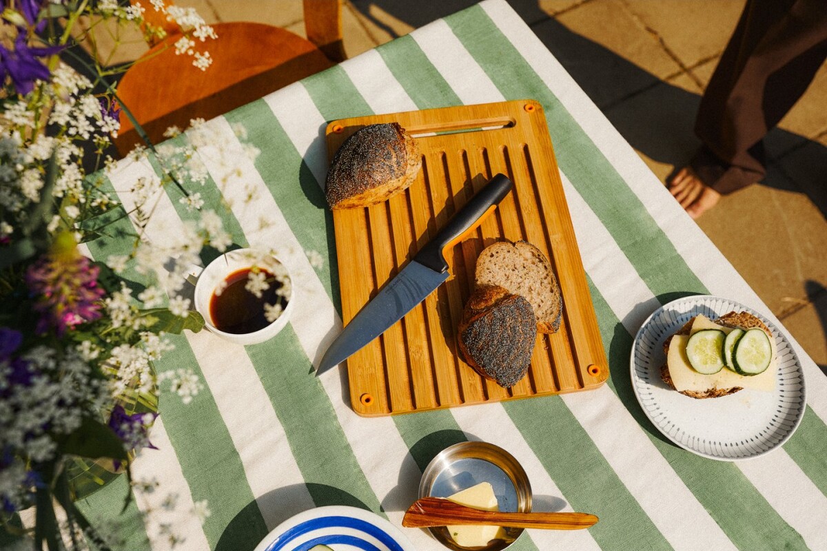 Fiskars Functional Form - Skærebræt - Bambus - 25X35 Cm