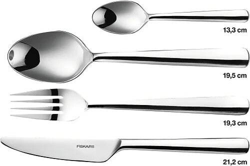 Fiskars Functional Form - Bestiksæt - 24 Dele - Stål