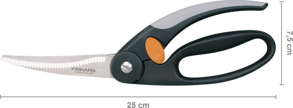 Fiskars - Functional Form - Fjerkræsaks - 25 Cm