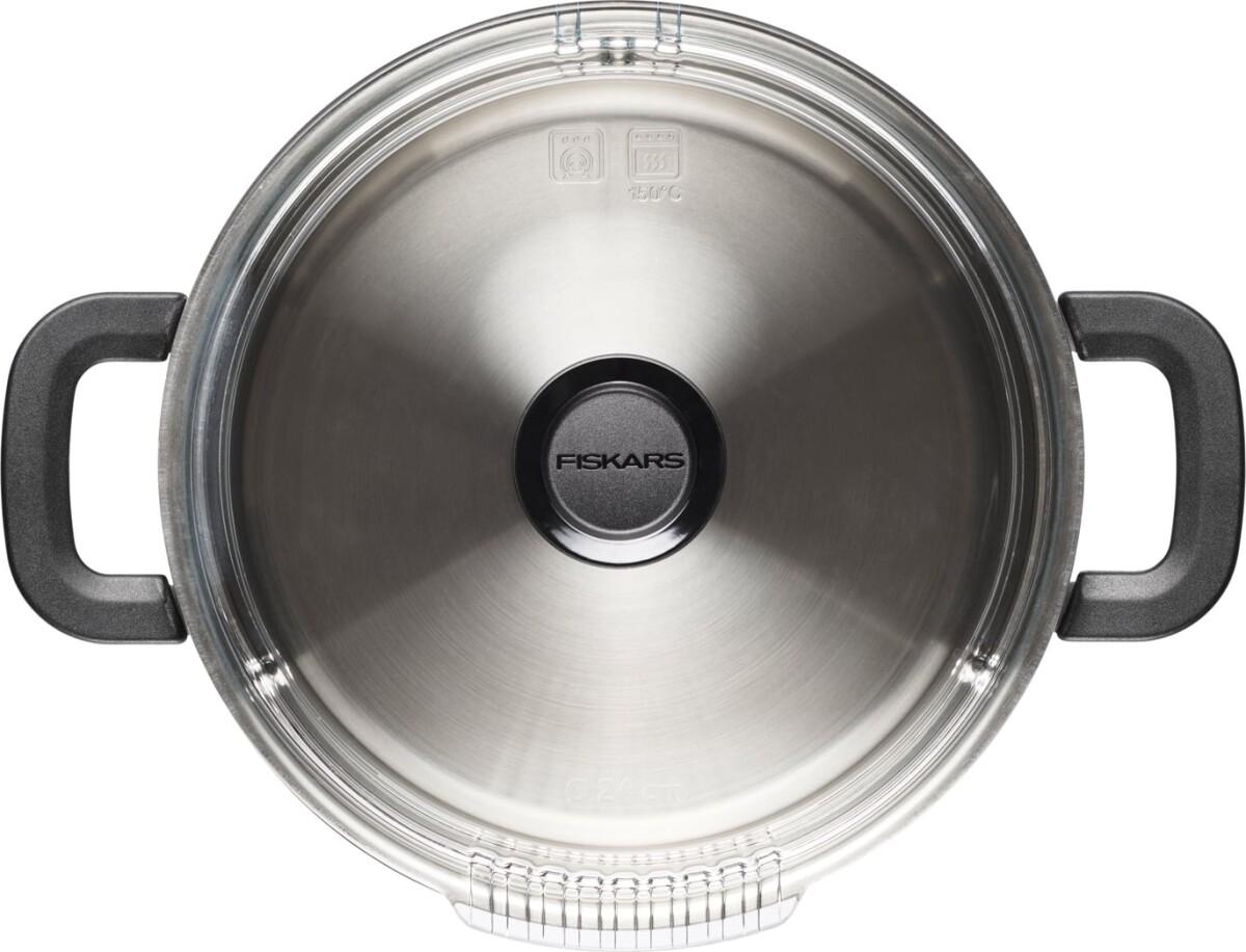 Fiskars - Functionalform Gryde Med Låg - Induktion Egnet - 5 L