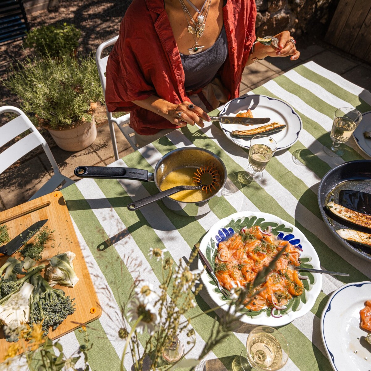 Fiskars Functional Form - Kasserolle Med Låg - 1 5 L