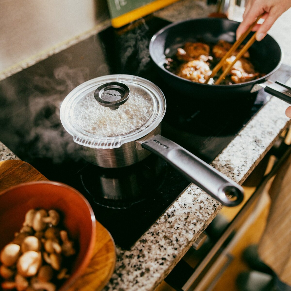Fiskars Functional Form - Kasserolle Med Låg - 1 5 L