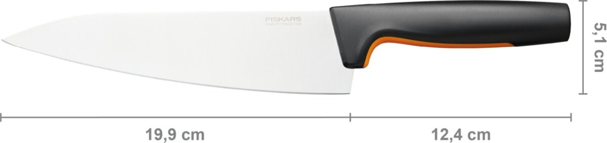 Fiskars Functional Form - Kniv - Japansk Stål - 20 Cm