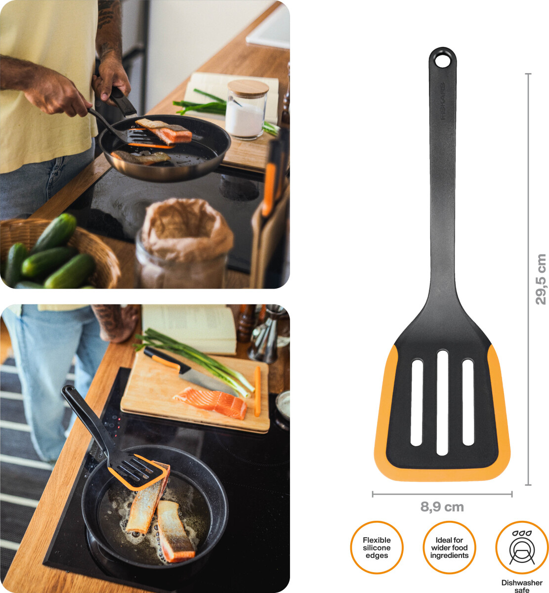 Fiskars - Functionalform - Paletkniv Med Silikone