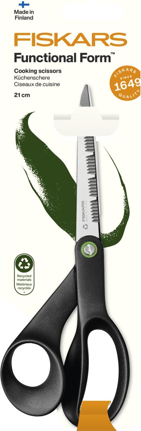 Fiskars - Functional Form - Køkkensaks - Renew - 21 Cm