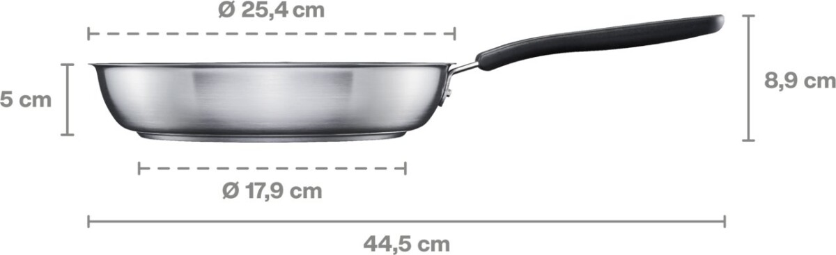 Fiskars Functional Form - Stegepande - 24 Cm