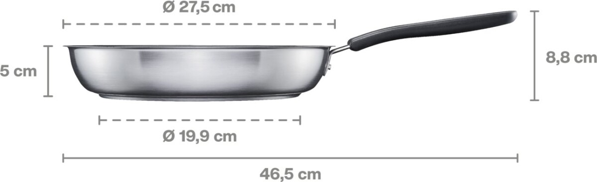 Fiskars - Functional Form - Stegepande - Induktion - 26 Cm
