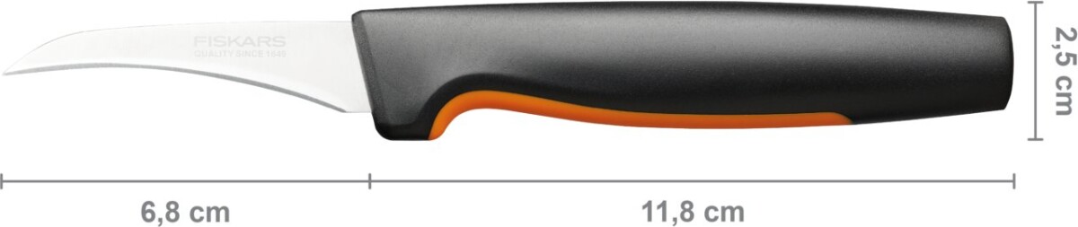 Fiskars Urtekniv - Buet - Functional Form - 7 Cm