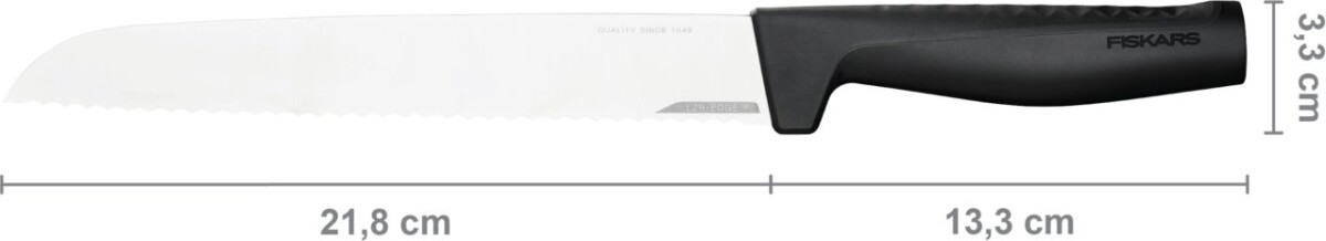 Fiskars Brødkniv - Hard Edge - 22 Cm