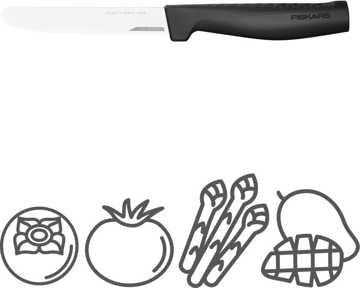 Fiskars - Hard Edge Tomatkniv - 11 Cm