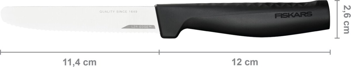 Fiskars - Hard Edge Tomatkniv - 11 Cm