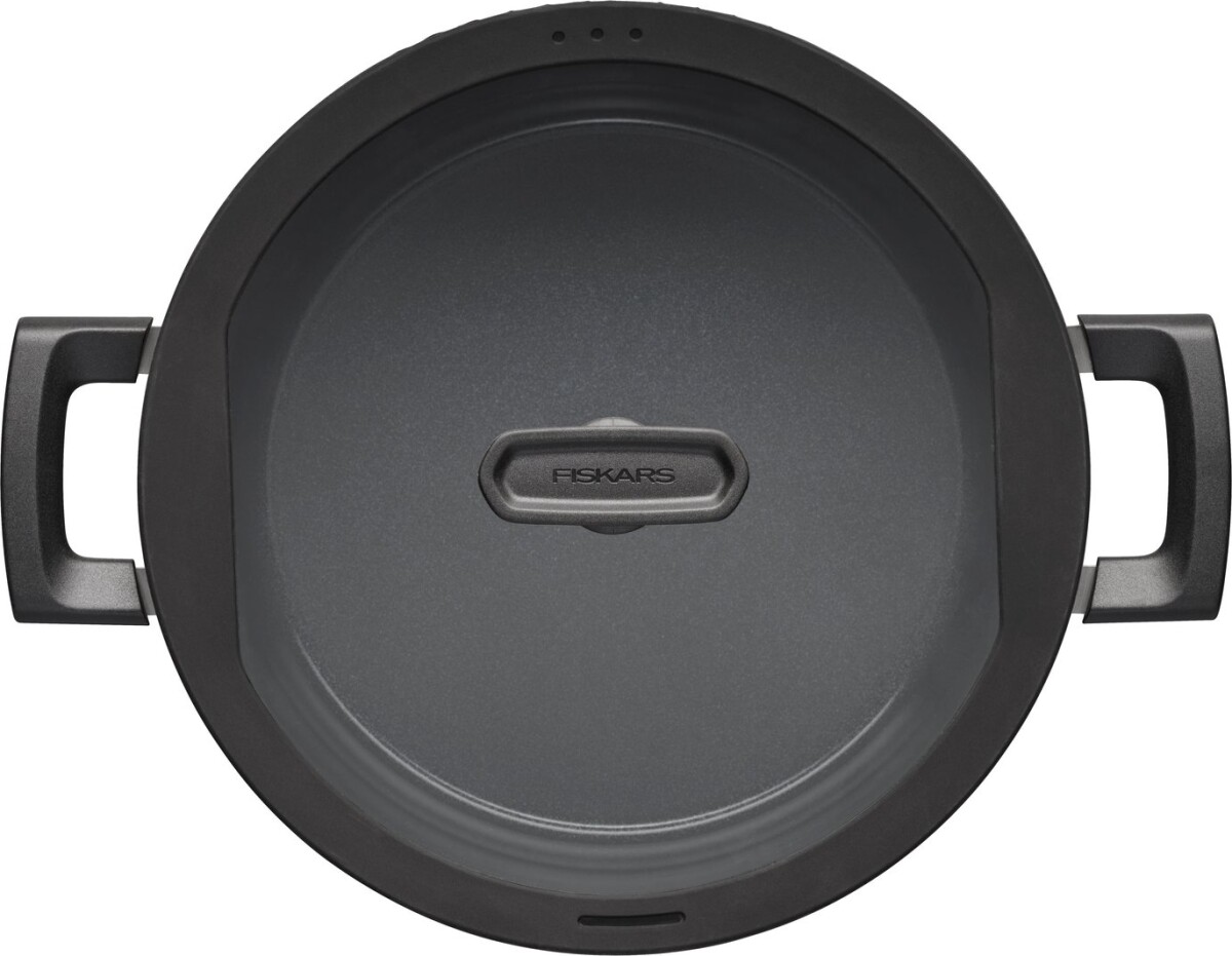 Fiskars - Hard Face - Gryde Med Låg - Non-Stick - Induktion