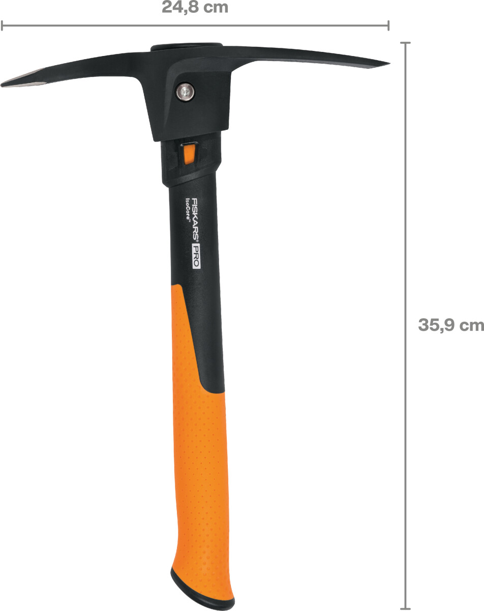 Fiskars - Pro Pick Isocore Ryddehammer - 15 Lb - 14 In