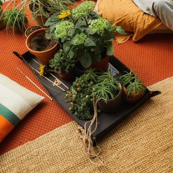 Fiskars - Plantemåtte - Sort