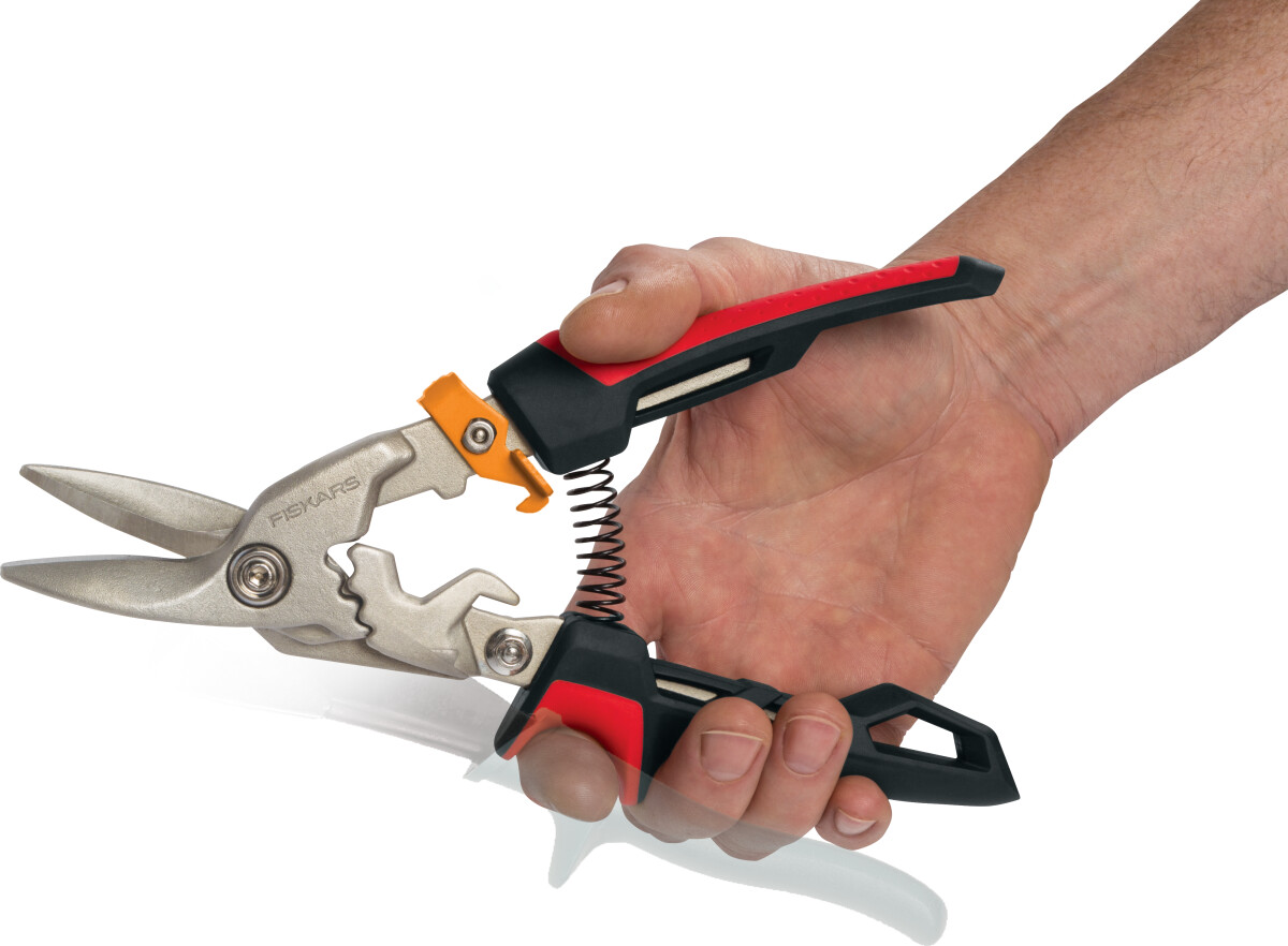 Fiskars - Pro Aviation Snip - Powergear Pladesaks - Venstre