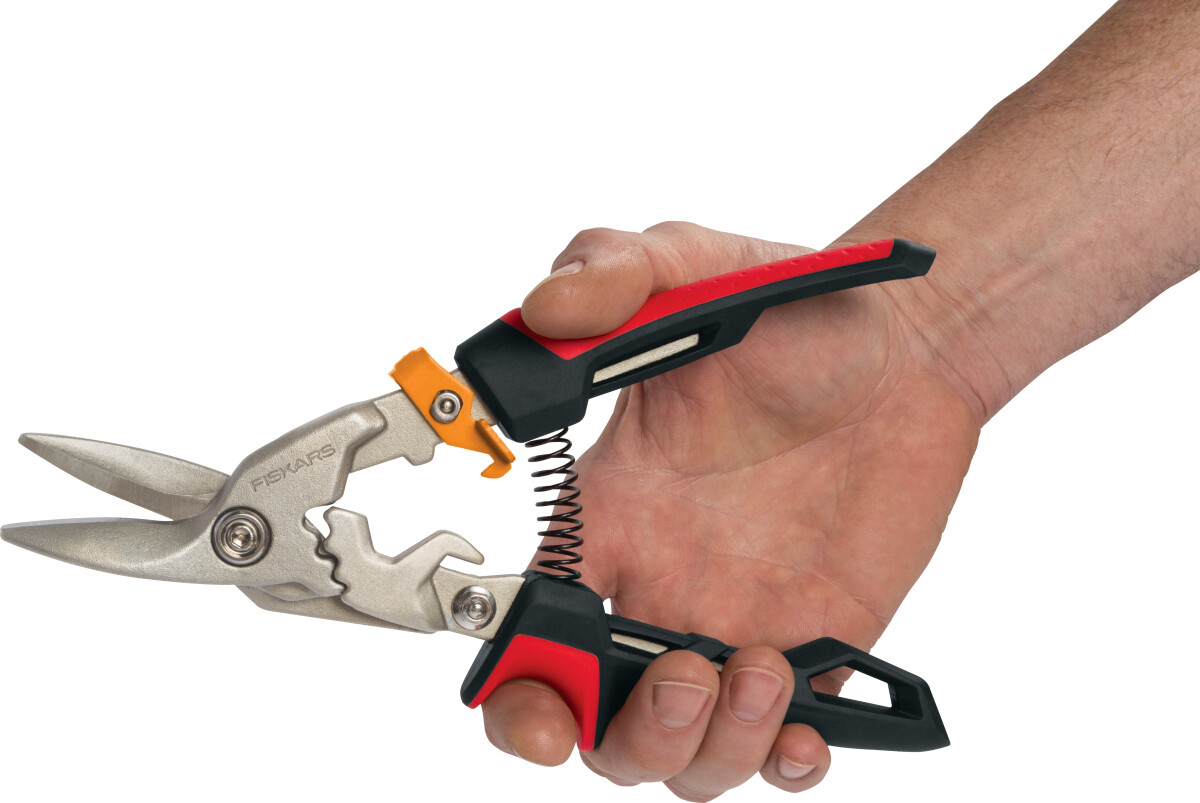 Fiskars - Pro Aviation Snip - Powergear Pladesaks - Venstre