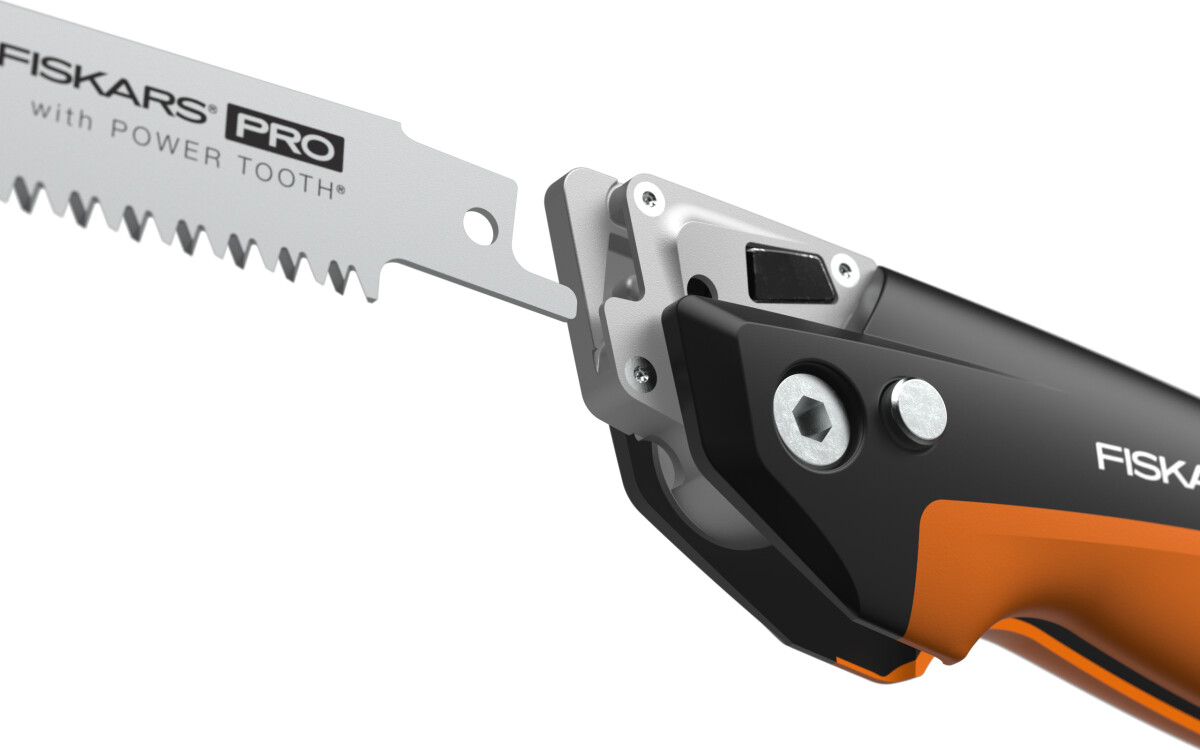 Fiskars - Pro Powertooth Foldbar Sav - 2 Blade - 15 Cm
