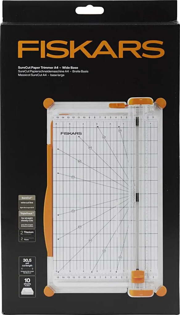 Fiskars - Skæremaskine - Surecut Paper Trimmer - 30X37 Cm - 4153