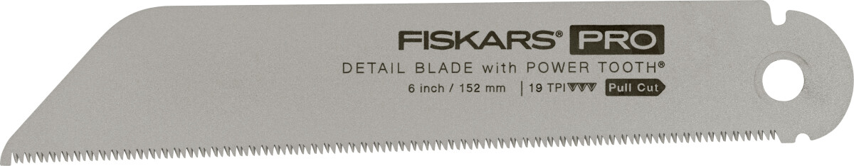 Fiskars - Pro Powertooth Pull Saw Klinge Til Træksav - 15 Cm
