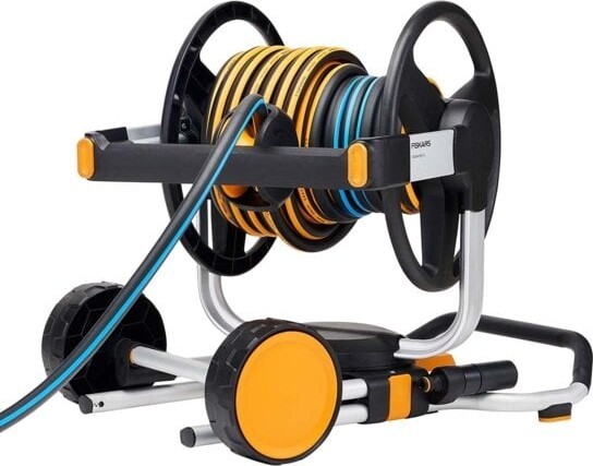 Fiskars - Waterwheel Xl - Slangevogn Med 20 Meter Haveslange