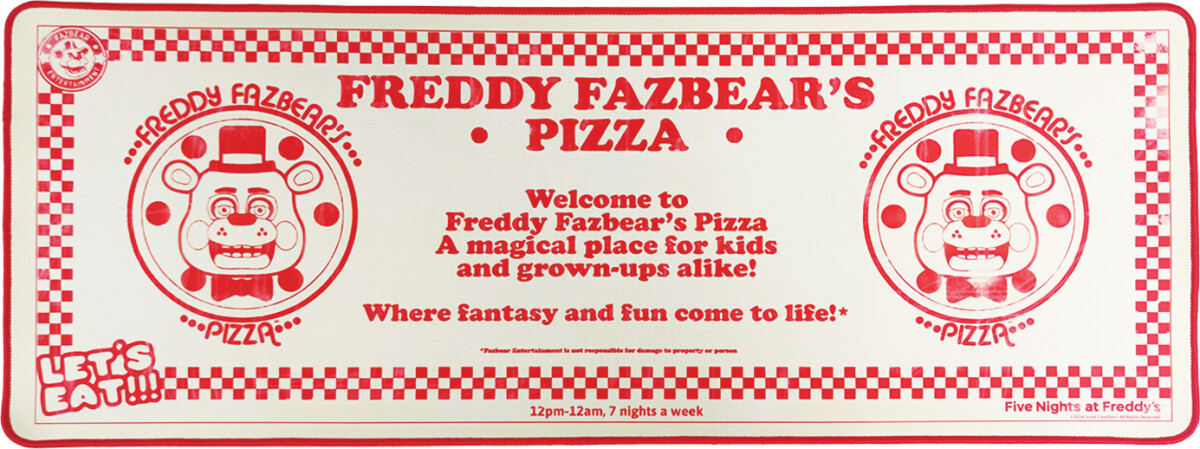Five Nights At Freddy S Desk Pad Coaster Set