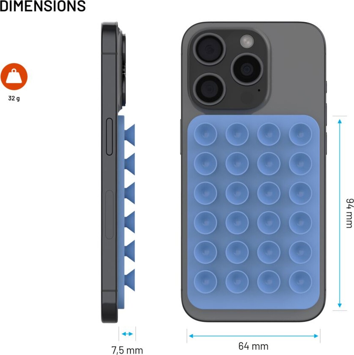 Fixed - Magmate Magsafe Holder With Suction Cups