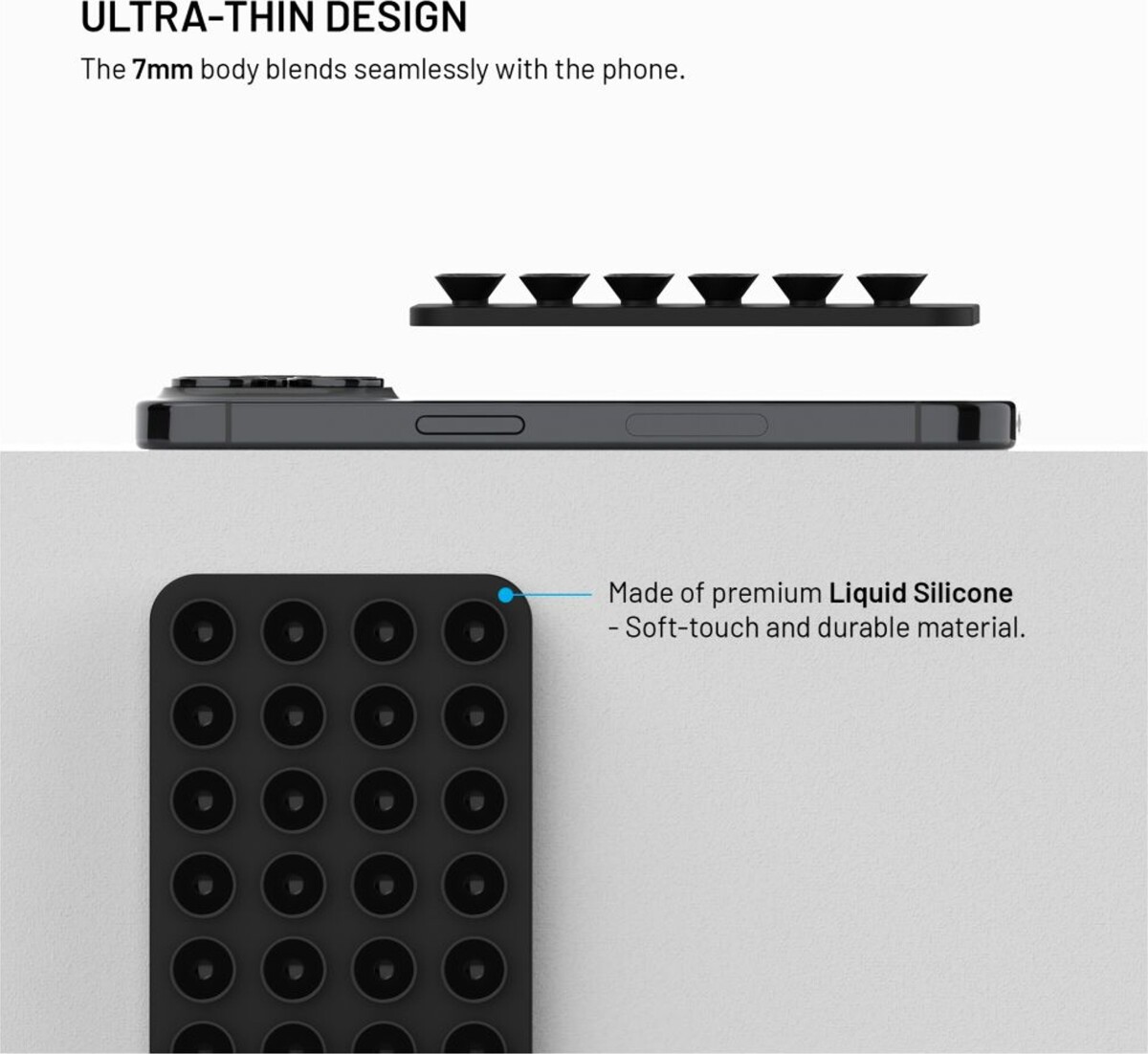 Fixed - Magmate Magsafe Holder With Suction Cups