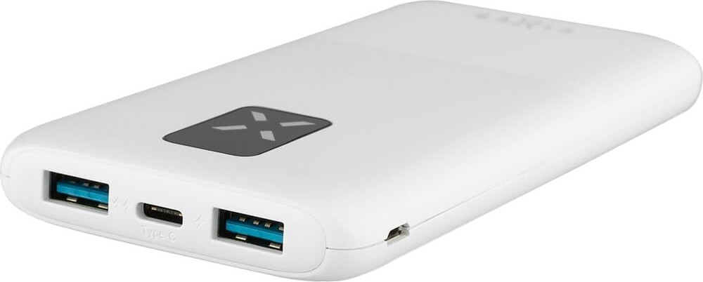 Fixed - Powerbank - Zen 10 - Usb-C Usb-A - 10000 Mah - Hvid