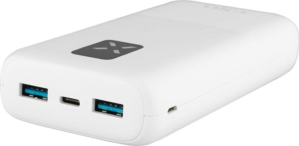 Fixed - Powerbank - Zen 20 - Usb-C Usb-A - 20000 Mah - Hvid