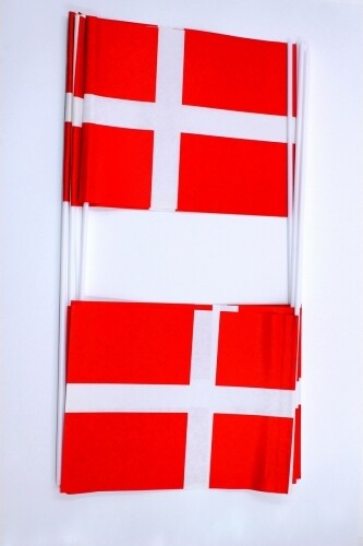 Flag På Stang 15 X 10 Cm 6 Stk - Scanseason