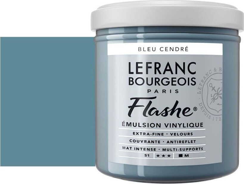 Lefranc Bourgeois - Flashe Akrylmaling - Ash Blue 125 Ml