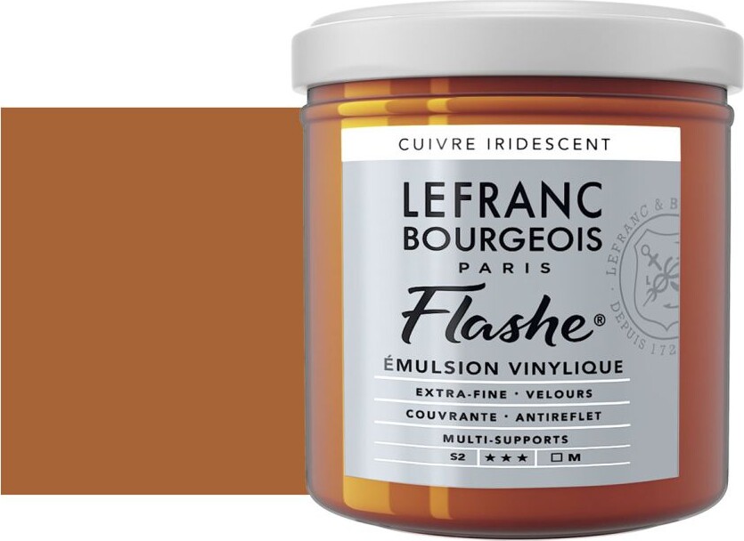 Lefranc Bourrgeois - Akrylmaling - Copper Iridescent 125 Ml