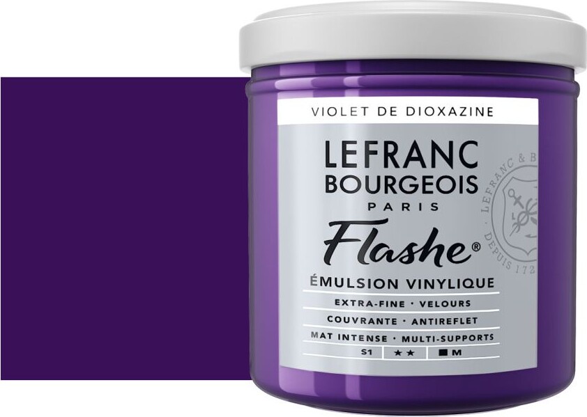 Lefranc Bougeois - Akrylmaling - Flashe - Dioxazine Violet 125 Ml