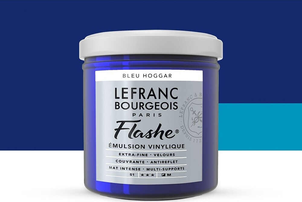 Lefranc Bourgeois - Akrylmaling - Flashe - Phthalocyanine Blue 125 Ml