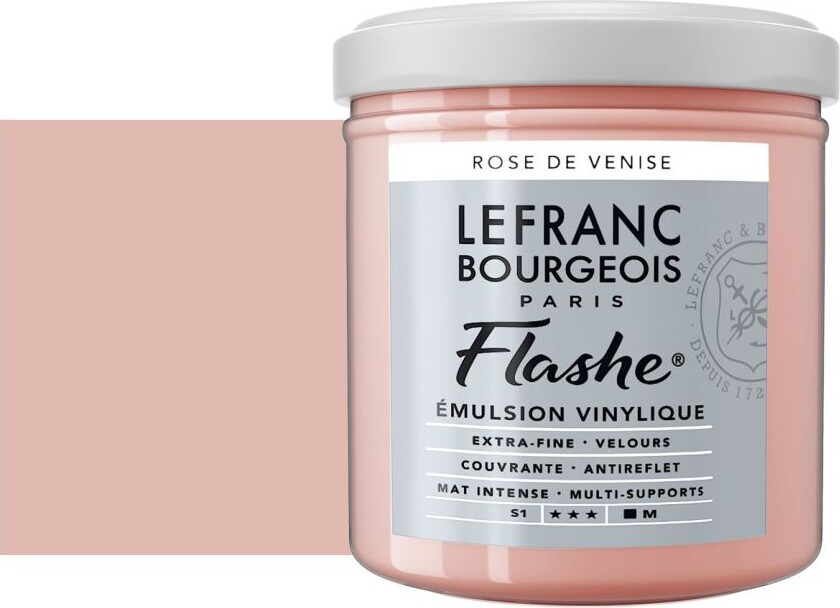 Lefranc Bourgeois - Akrylmaling - Flashe - Venetian Pink 125 Ml