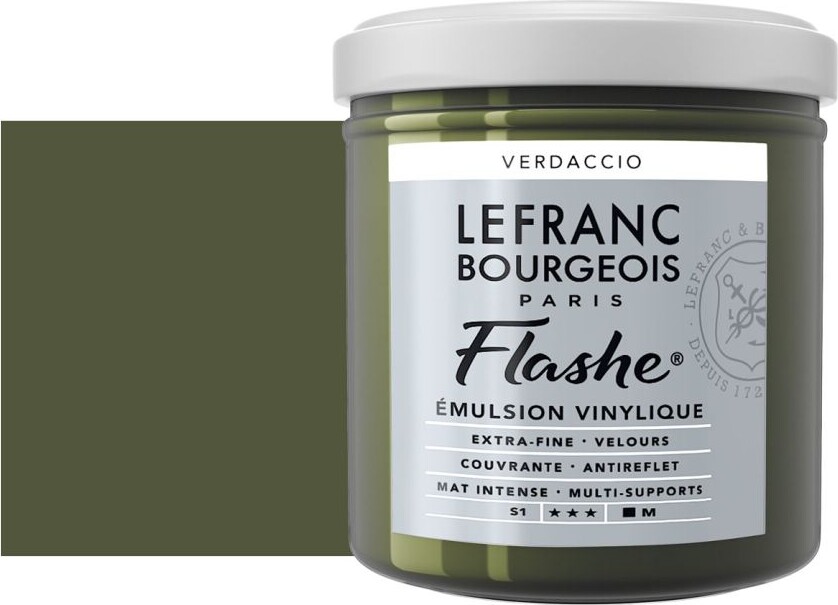 Lefranc Bourgeois - Akrylmaling - Flashe - Verdaccio 125 Ml