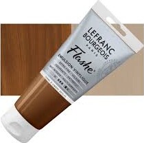 Lefranc Bourgeois - Flashe Akrylmaling - Burnt Umber 80 Ml