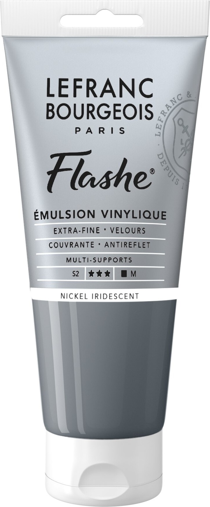 Lefranc Bourgeois - Flashe Akrylmaling - Nickel Iridescent 80 Ml