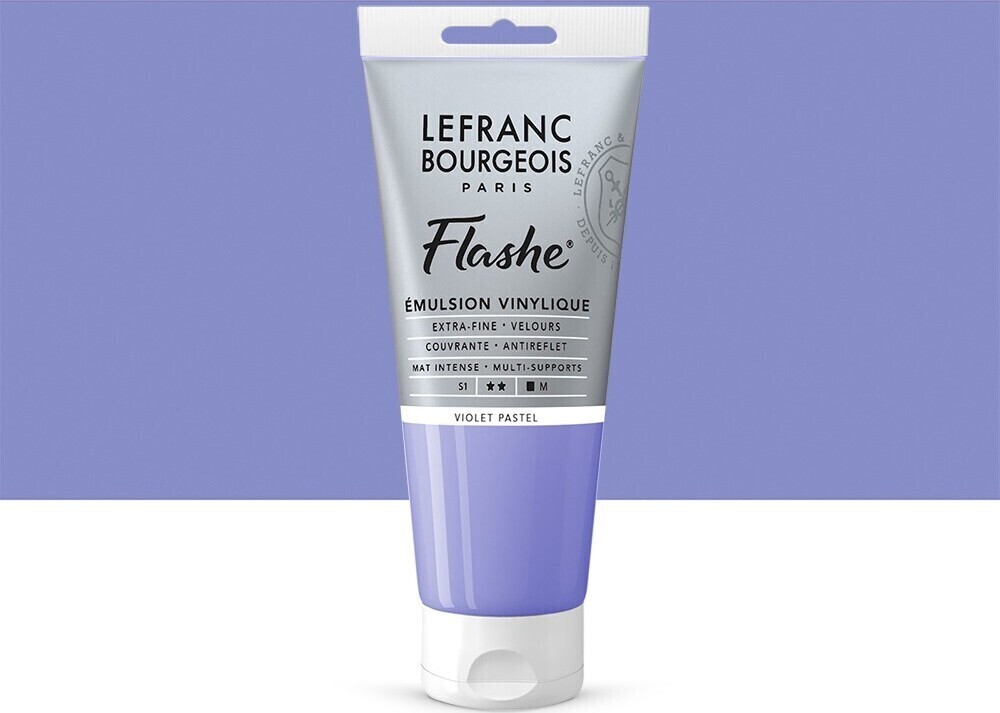 Lefranc Bougeois - Flashe Akrylmaling - Pastel Violet 80 Ml
