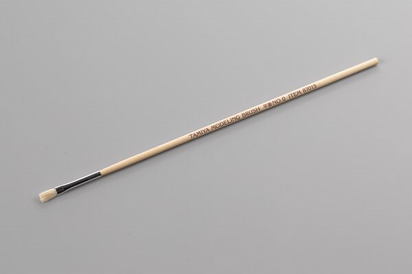 Tamiya - Modeling Brush No 0 - Flat - 87015