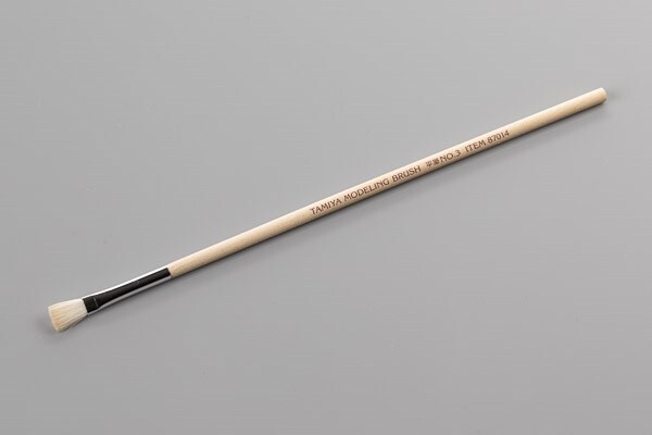 Tamiya - Modeling Brush No 3 - Flat - 87014