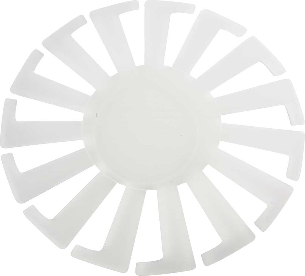 Flet-Let-Skabelon - H 8 Cm - Ø 14 Cm - Transparent - 10 Stk