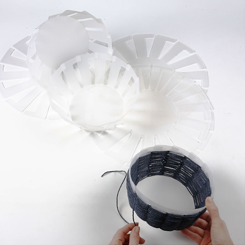 Flet-Let-Skabelon - H 8 Cm - Ø 14 Cm - Transparent - 10 Stk