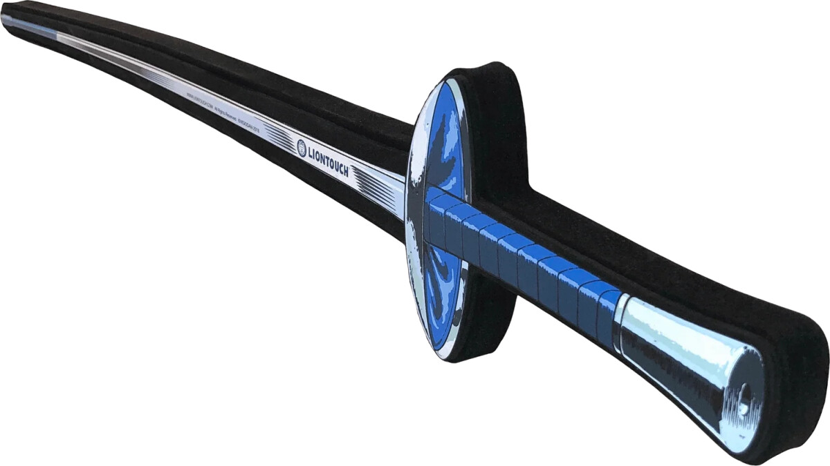 Liontouch - Skumsværd Legetøj Til Børn - Fleuret - Blå