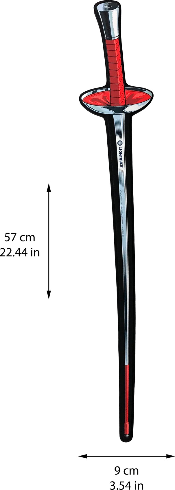 Liontouch - Skumsværd Legetøj Til Børn - Fleuret - Rød