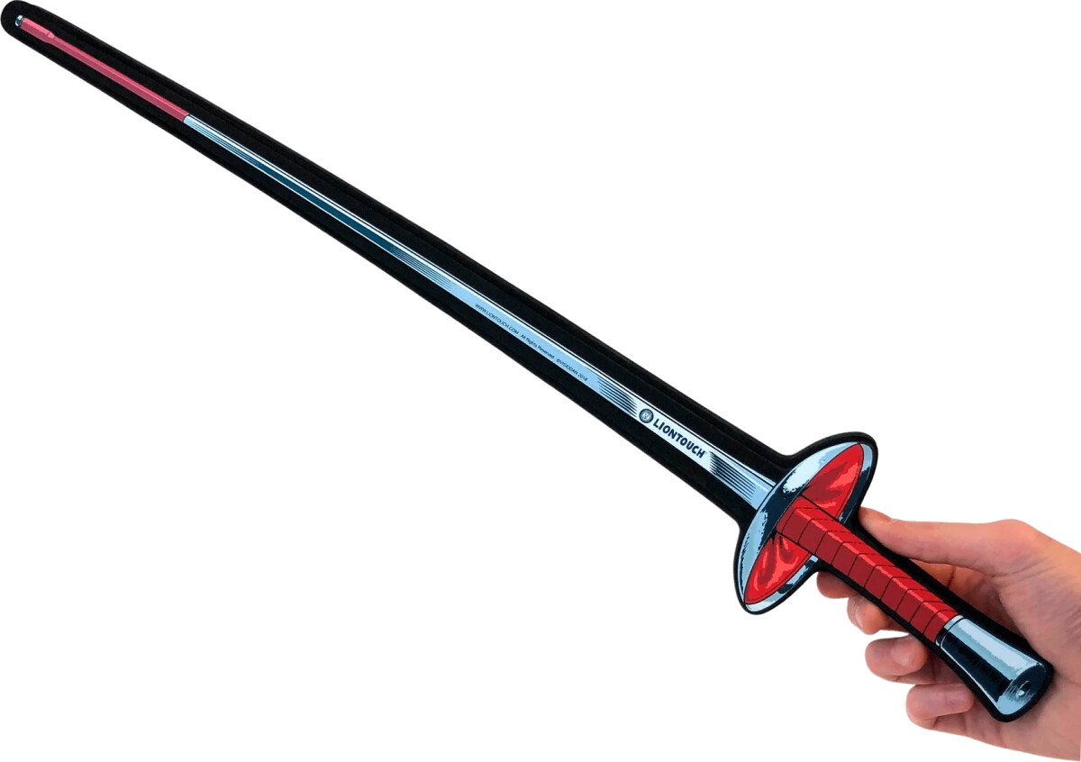 Liontouch - Skumsværd Legetøj Til Børn - Fleuret - Rød