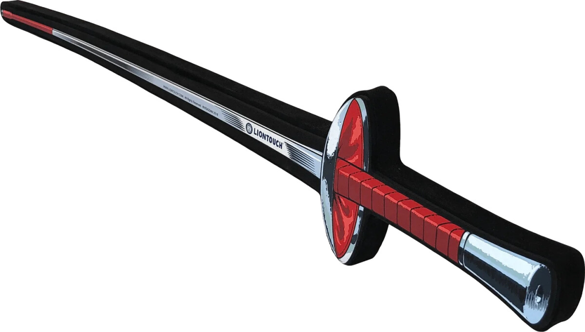 Liontouch - Skumsværd Legetøj Til Børn - Fleuret - Rød