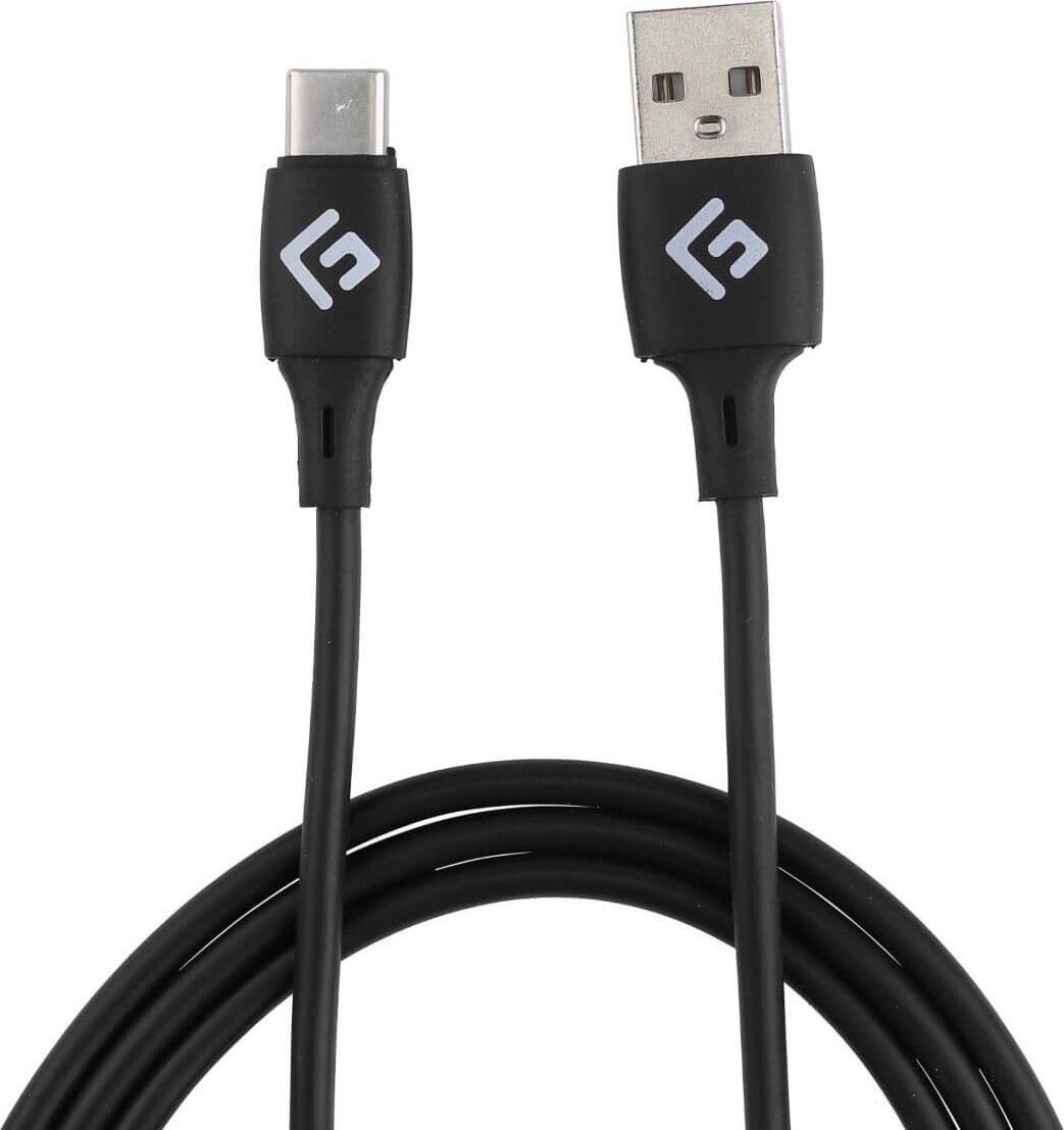 Køb Floating Grip - Usb-C Kabel - 3 Meter - Sort - Gucca.dk