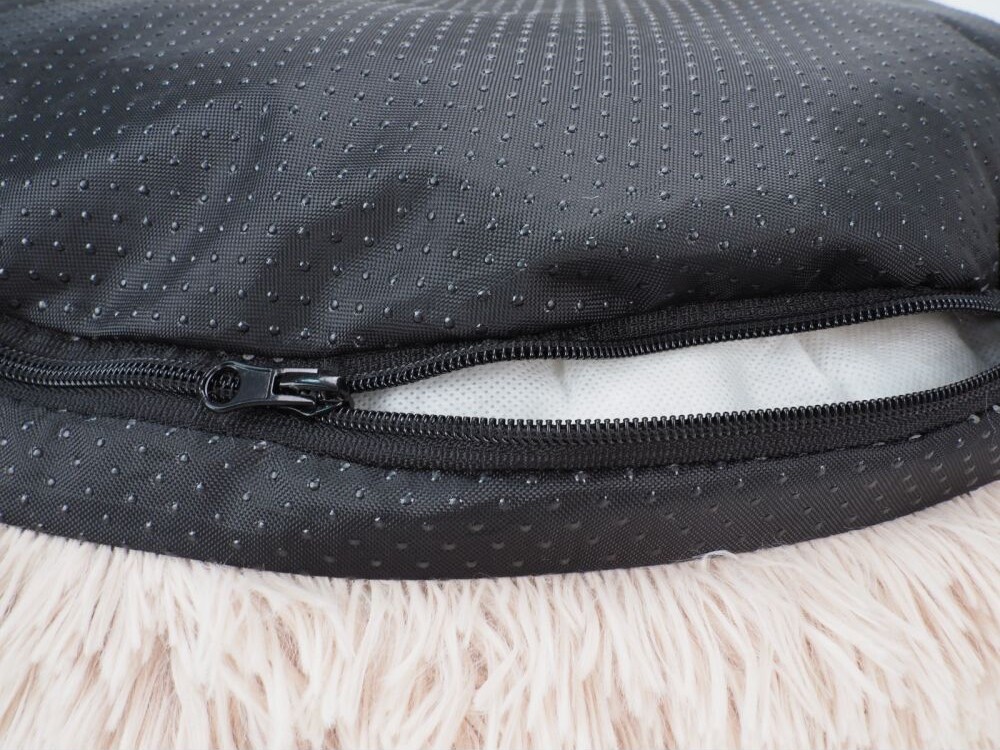 Fluffy - Hundeseng - Mørkegrå - 100X100 Cm