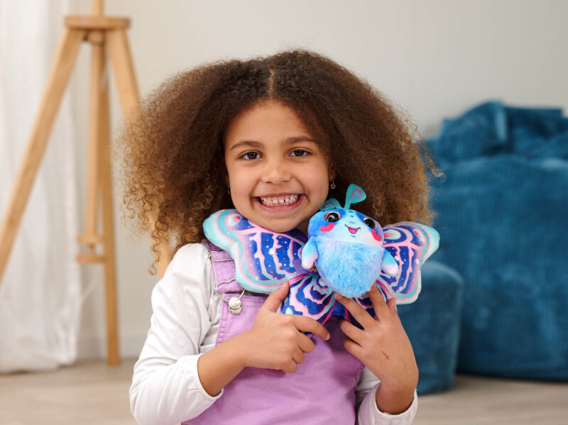 Fluffyfly - Assorteret Plys - Blå Farve